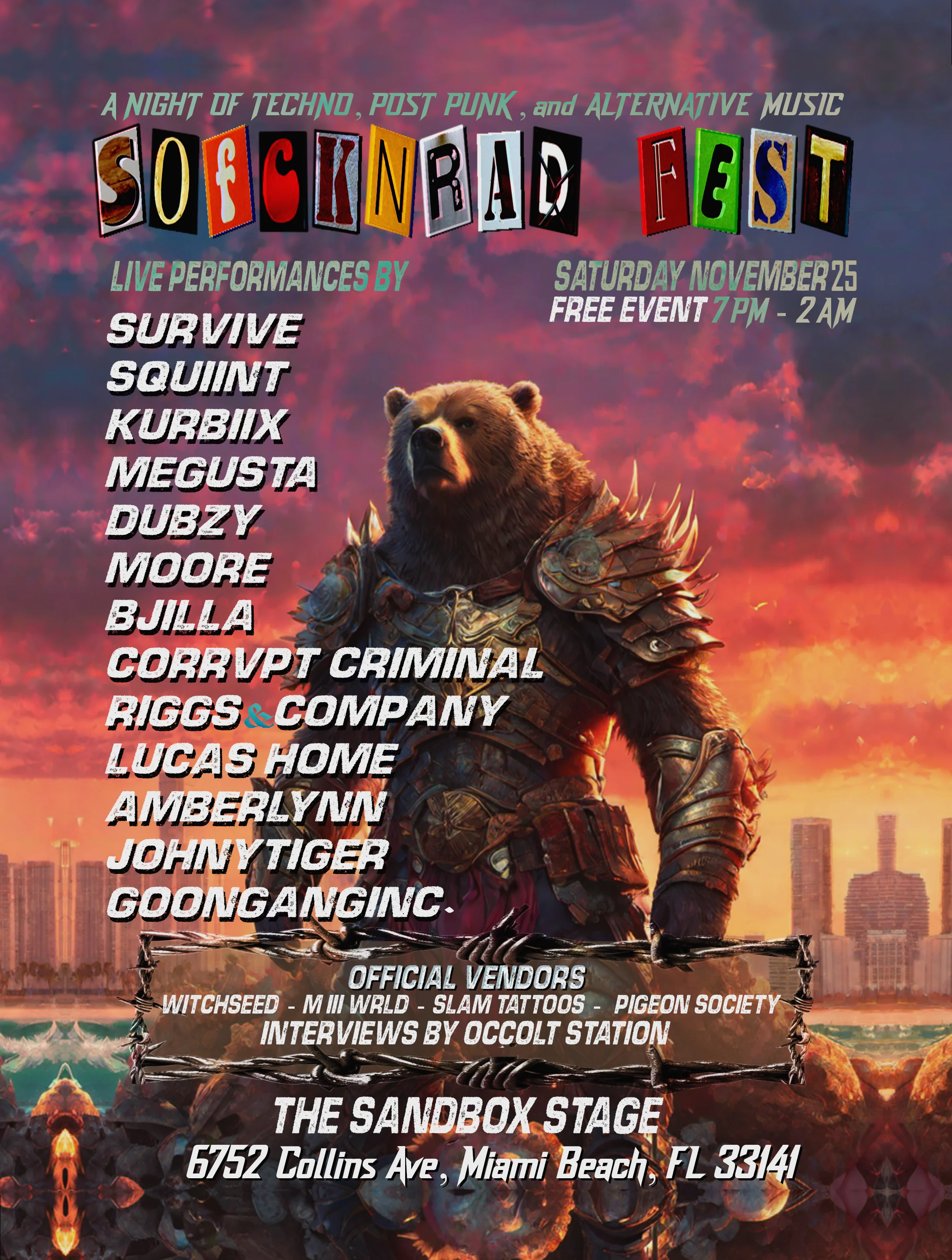Sofcknrad Fest Cover