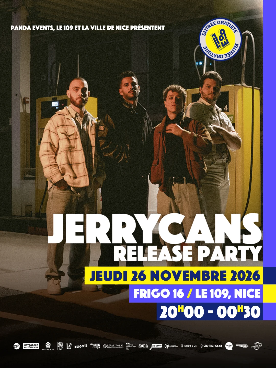 Jerrycans Release Party @ Frigo 16 Cover