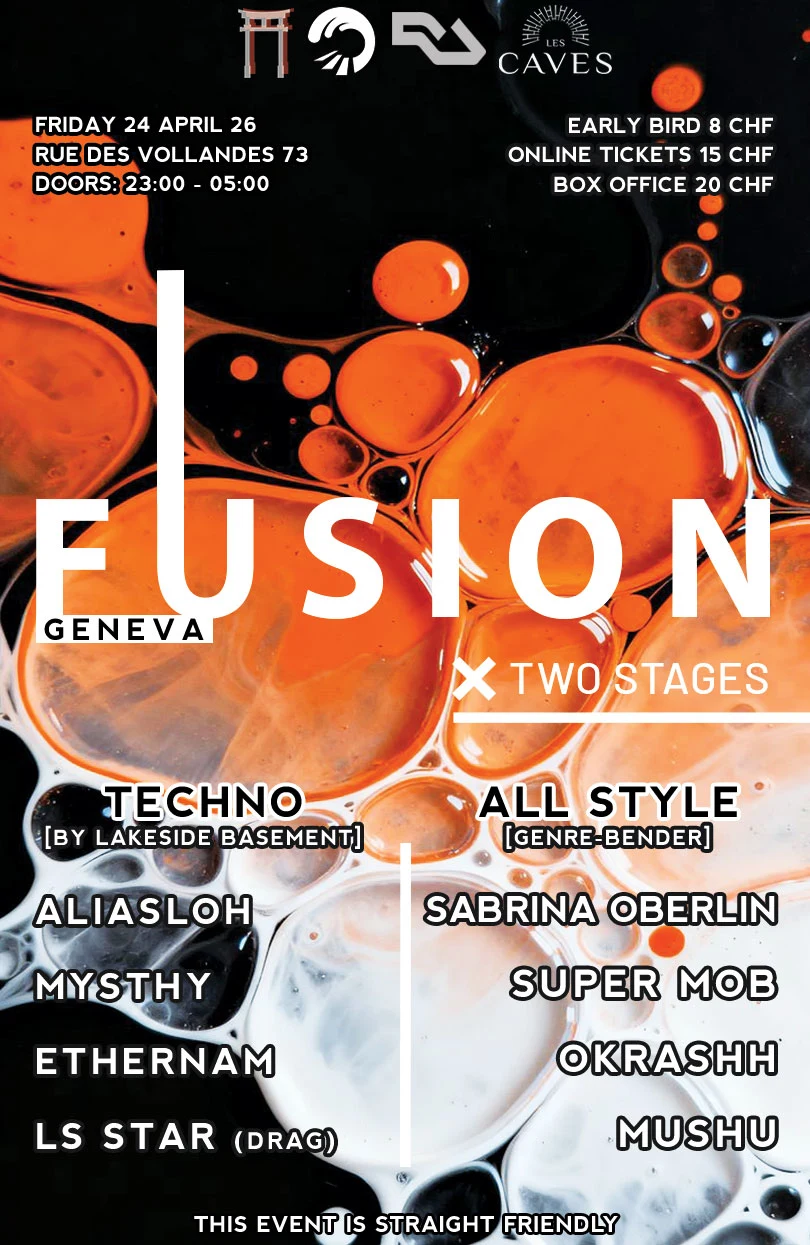 Le Temple: Fusion Invites Lakeside Basement Cover