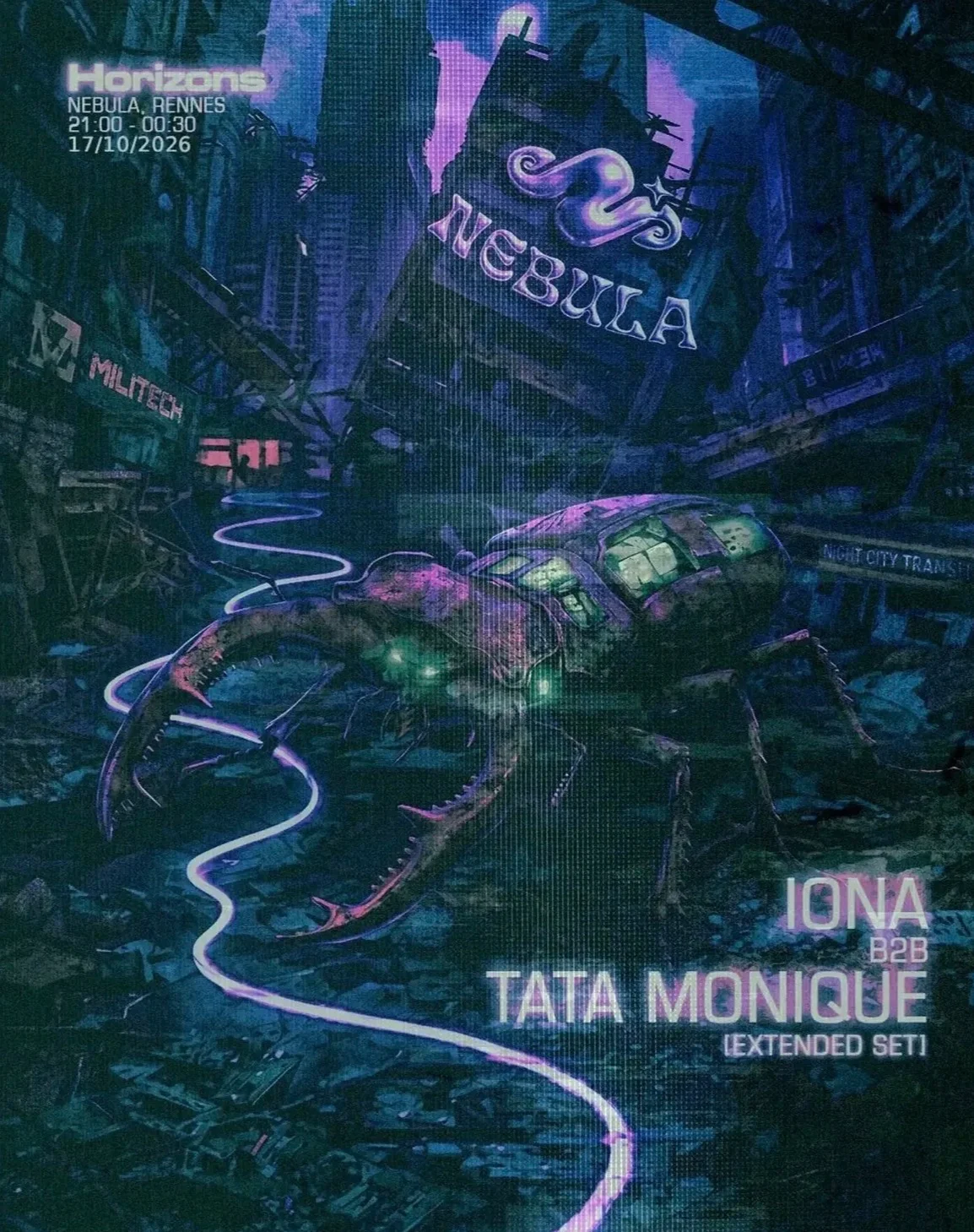 Horizons X Nebula Cover