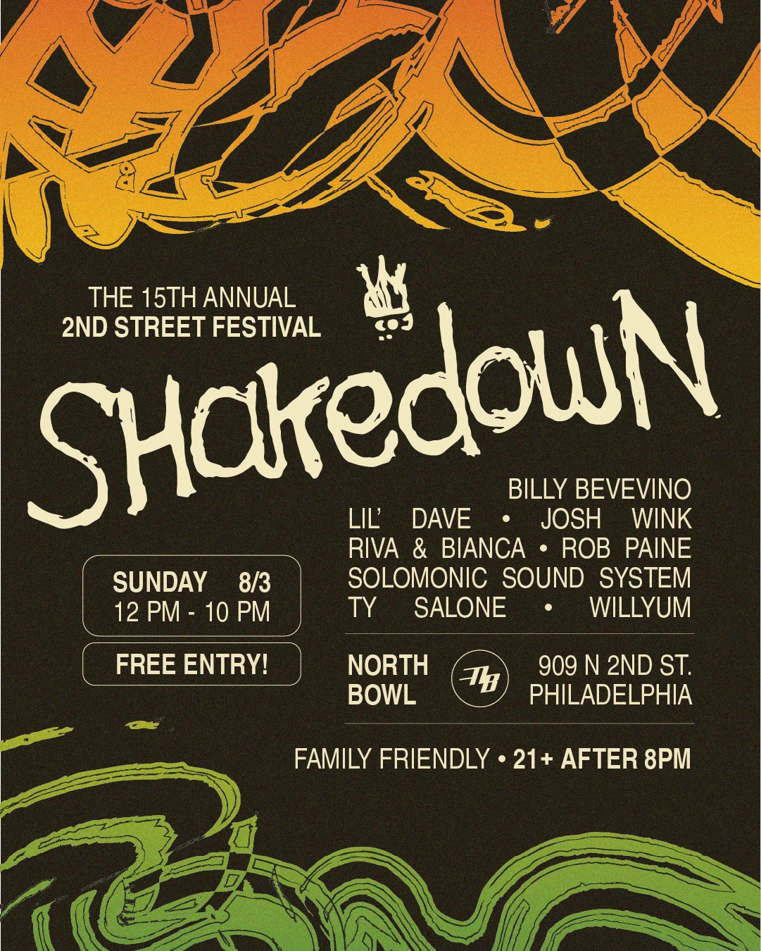 The 15th Annual 2nd St Shakedown Cover