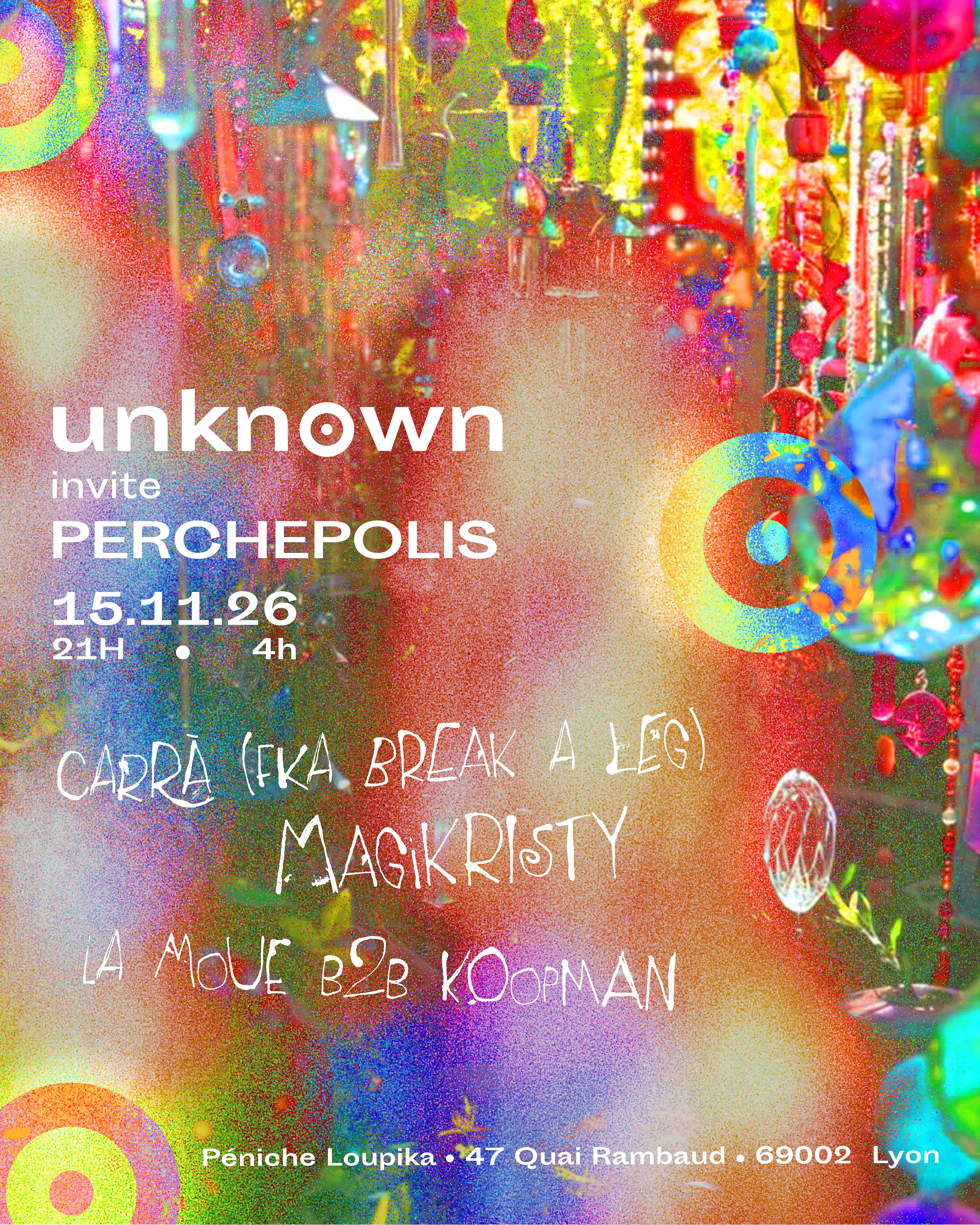 ⊚ Unknown Invite ⊚ Perchepolis ⊚ Cover