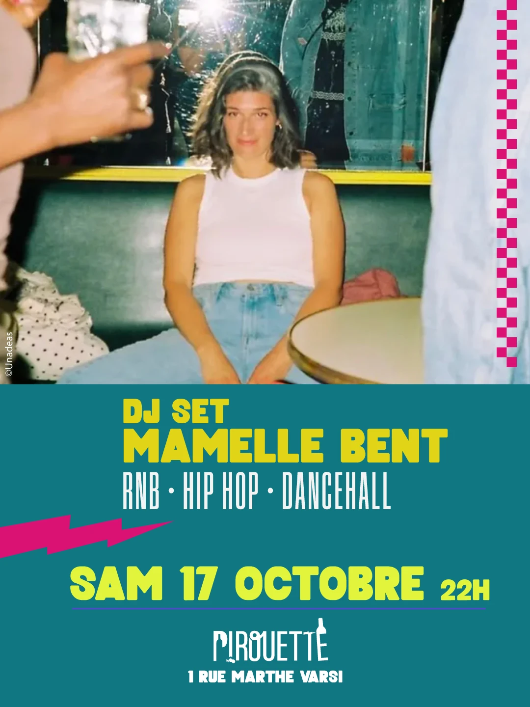 Mamelle Bent Dj Set Samedi 17 Octobre Cover