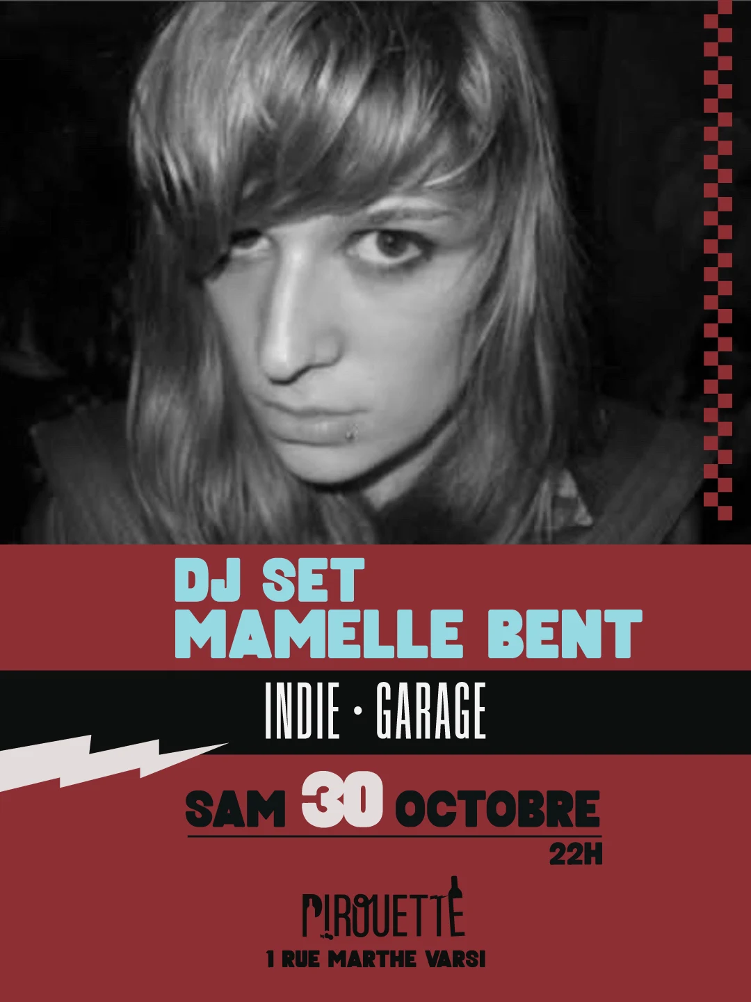 Dj Set Mamelle Bent (Indie • Garage) Cover