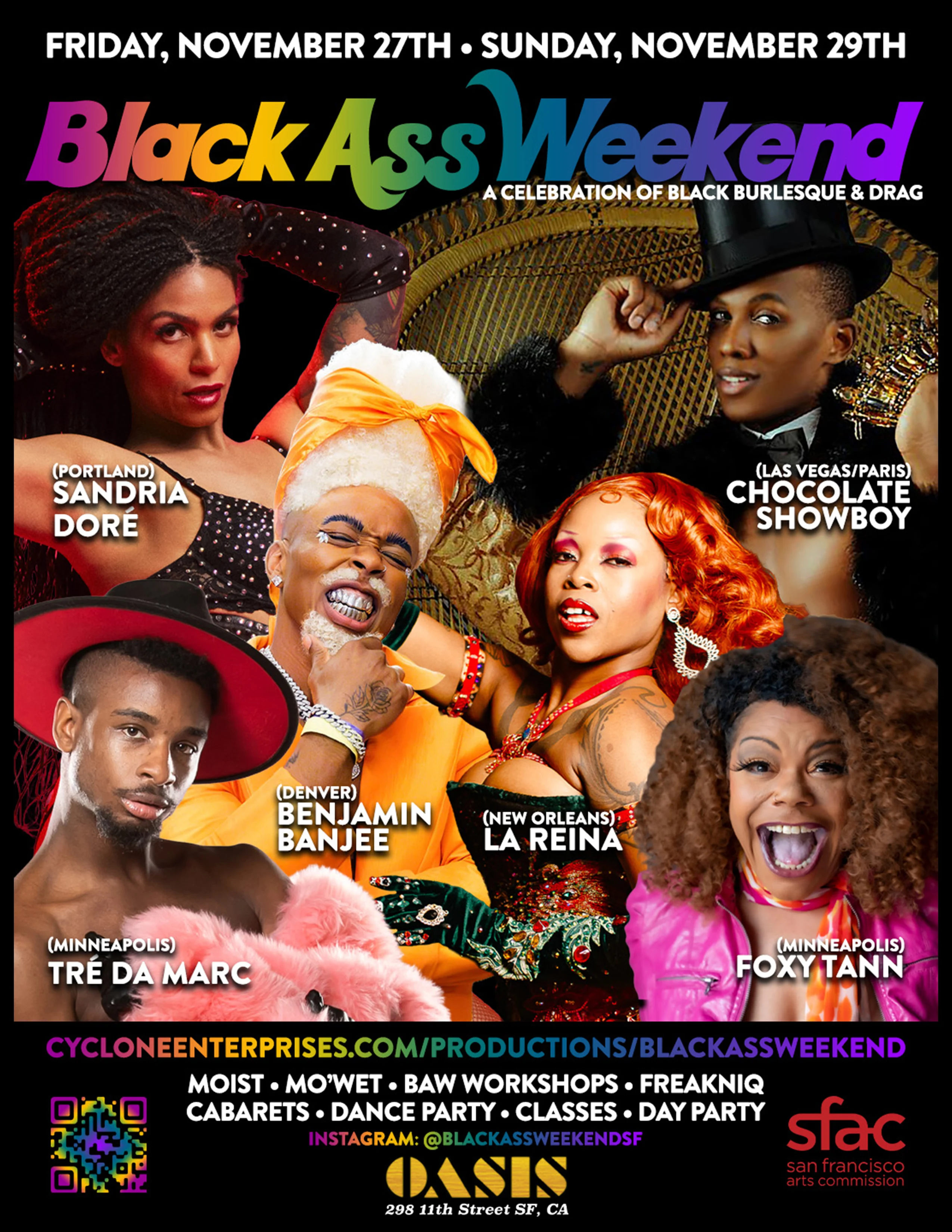 Black Ass Weekend 2026 Cover