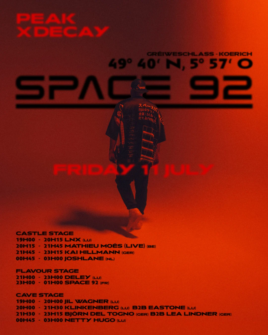 Peak X Decay W/ Space 92 At Koerich Castle Cover