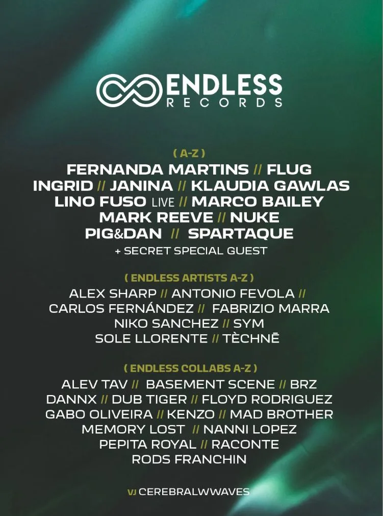 Endless Off Friday / Lino Fuso Invite; Cover