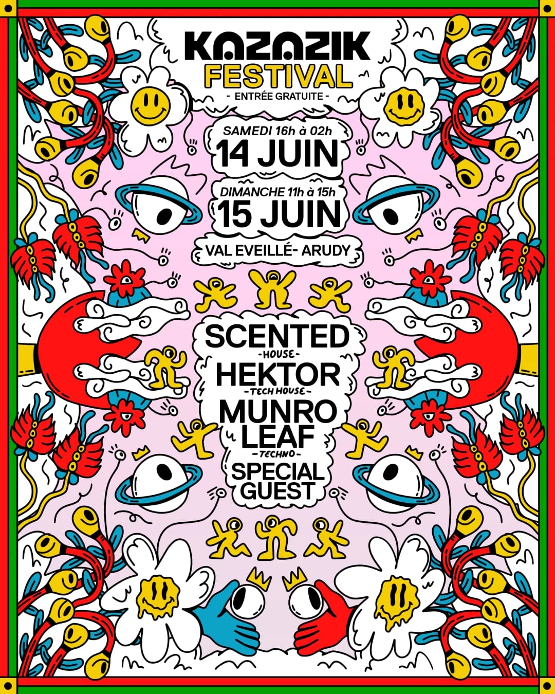 Kazazik Festival X Le Val Éveillé Cover