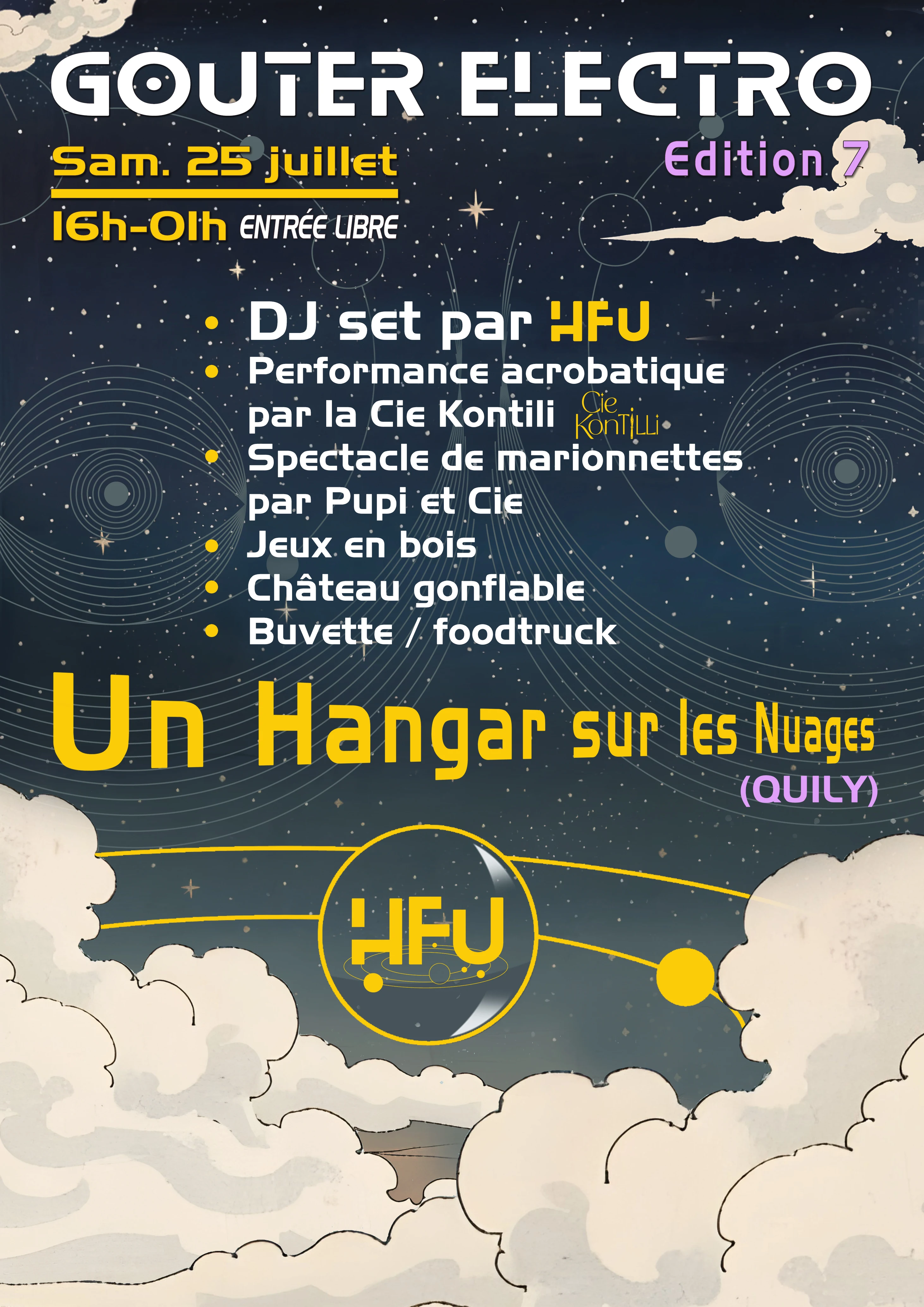 Gouter Electronique #7 Au Hangar Sur Les Nuages Cover