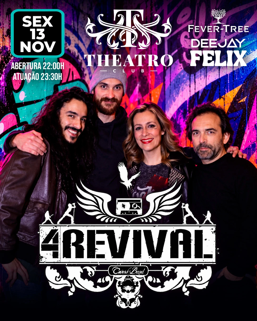 🎸 4revival No Theatro Club 🎸 Cover