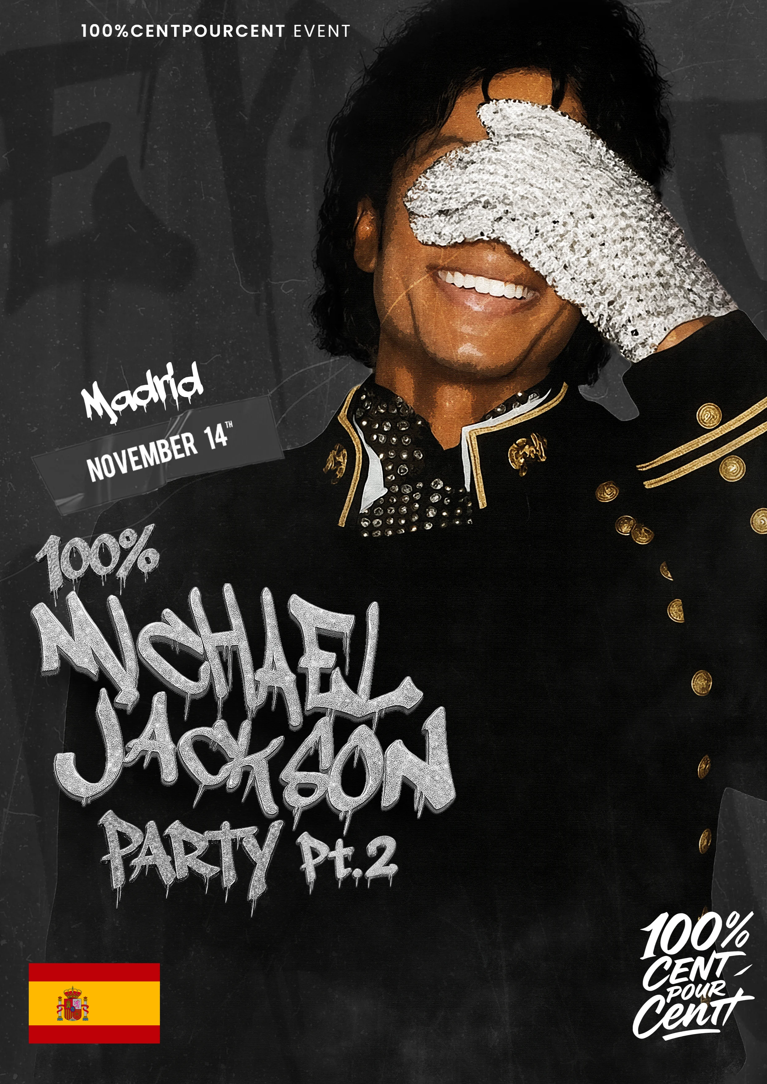 100% Michael Jackson Party In Madrid Pt.2 !! Cover