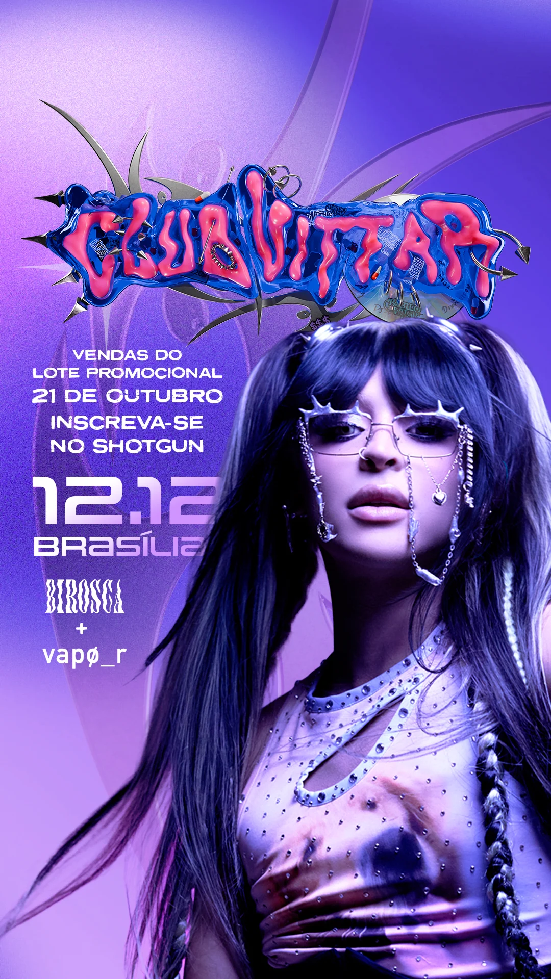 12/12: Club Vittar Com Pabllo Vittar Cover