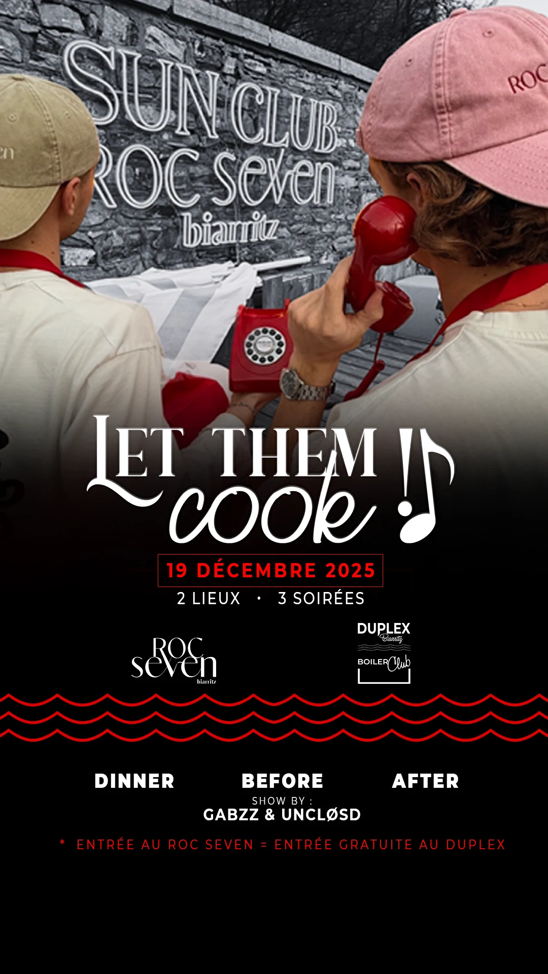 19/12 Let Them Cook ! Before Roc Seven After Duplex Club Cover