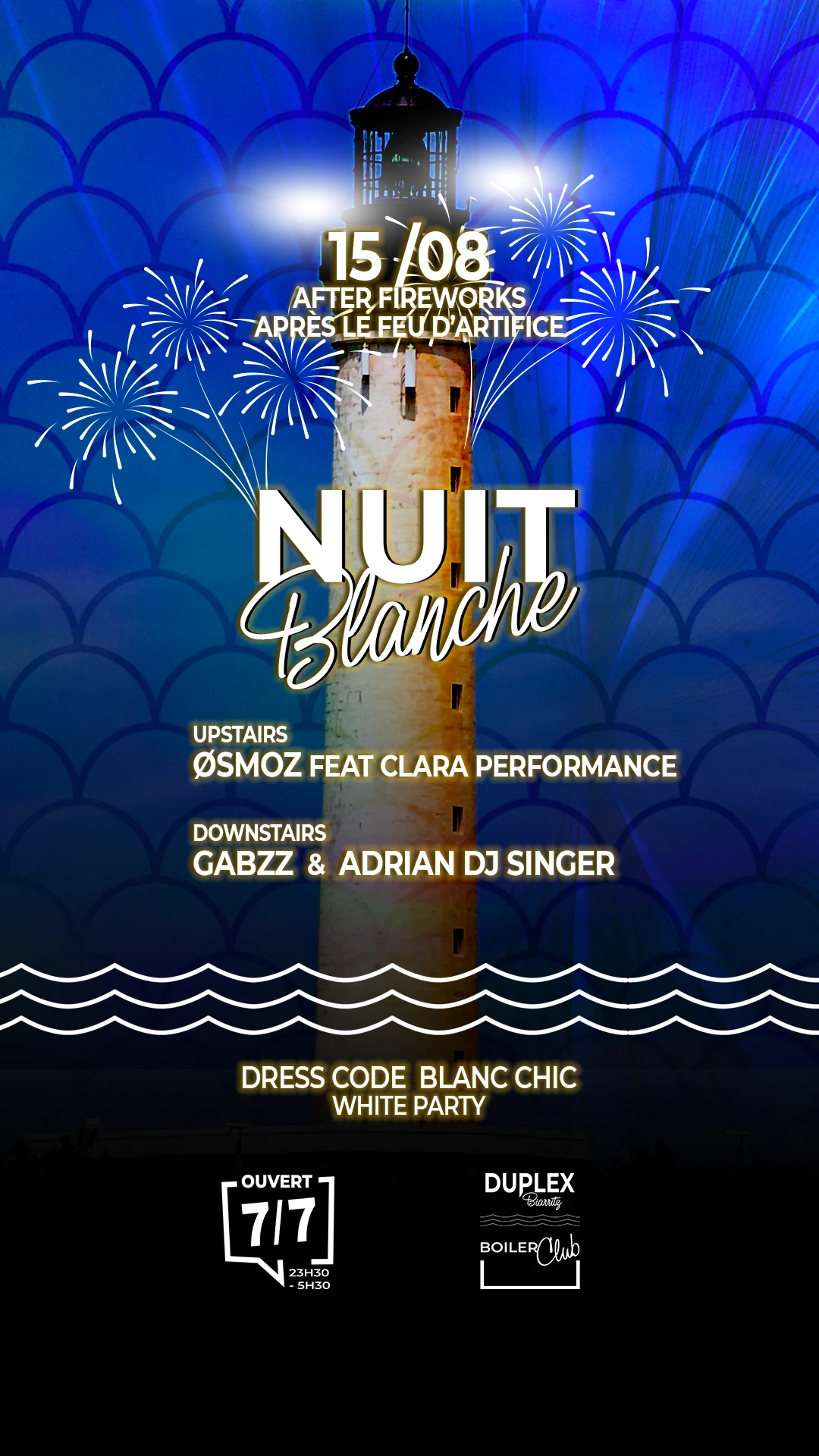 15/08 Nuit Blanche & Live Cover