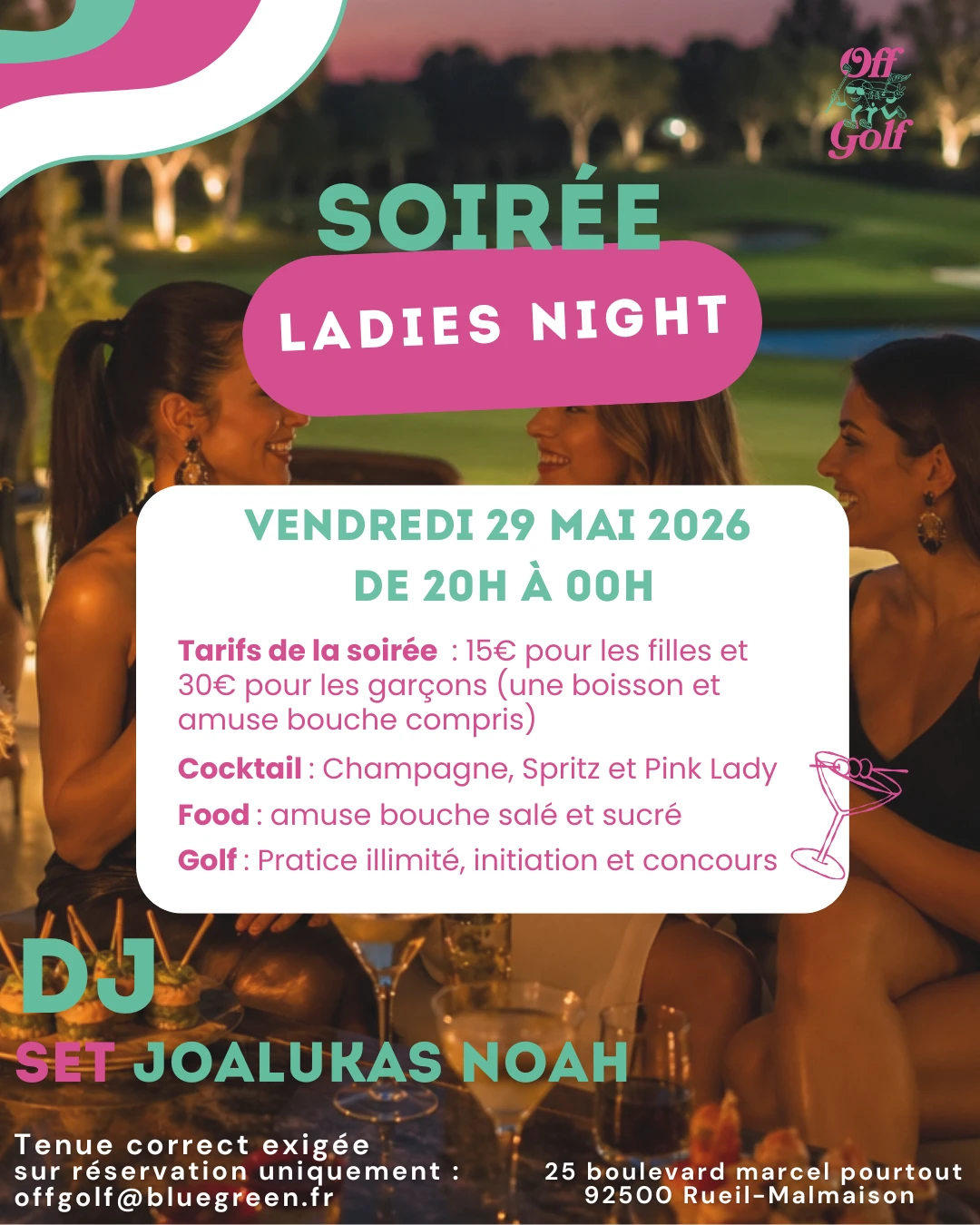 Ladies Night By Offgolf Paris Rueil-Malmaison Cover