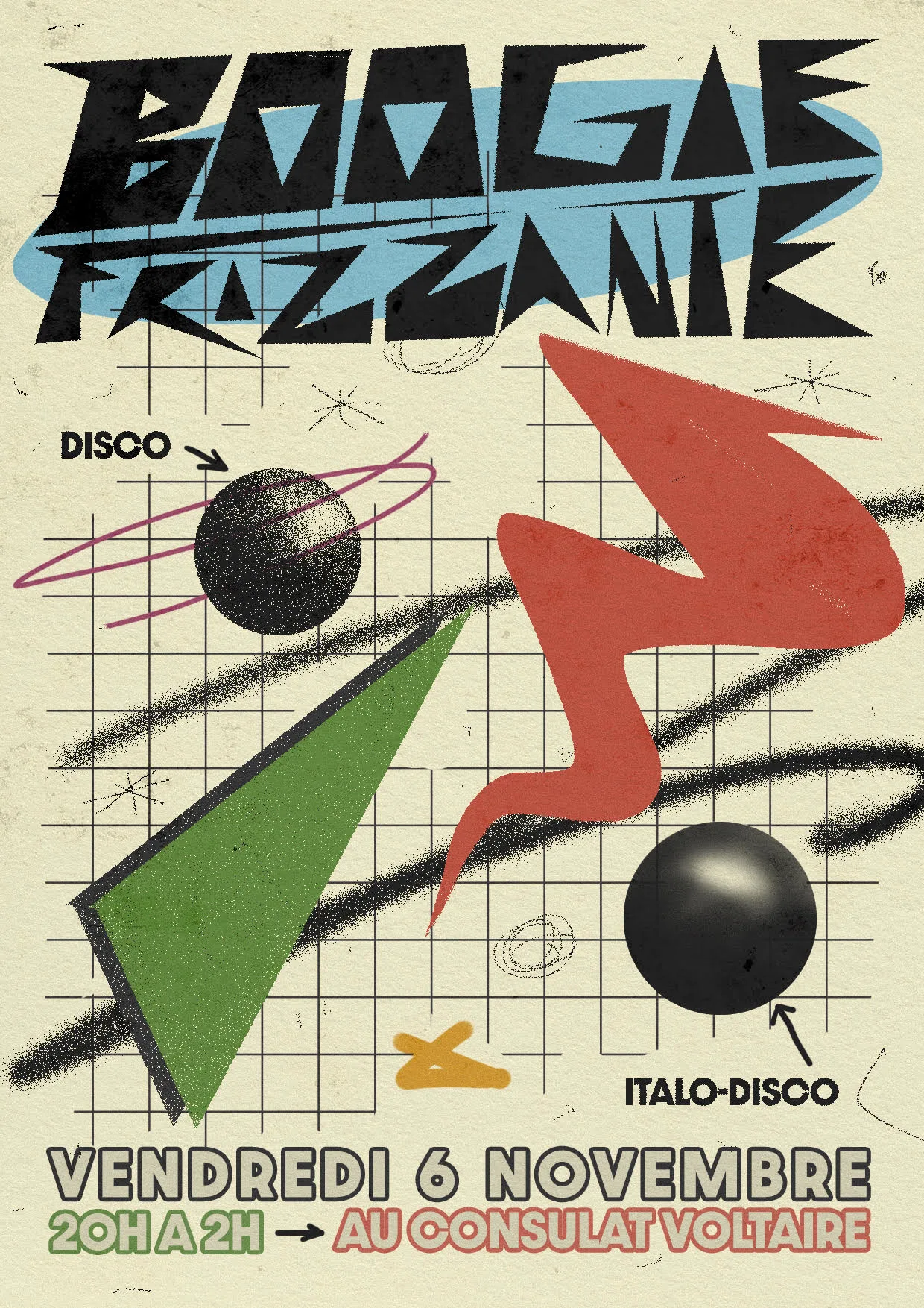 Boogie Frizzante Au Consulat Voltaire - Disco / Italo Cover