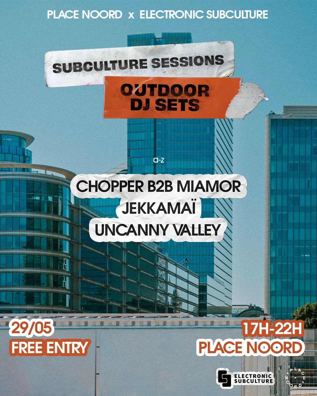 Free: Place Noord X Electronic Subculture Cover