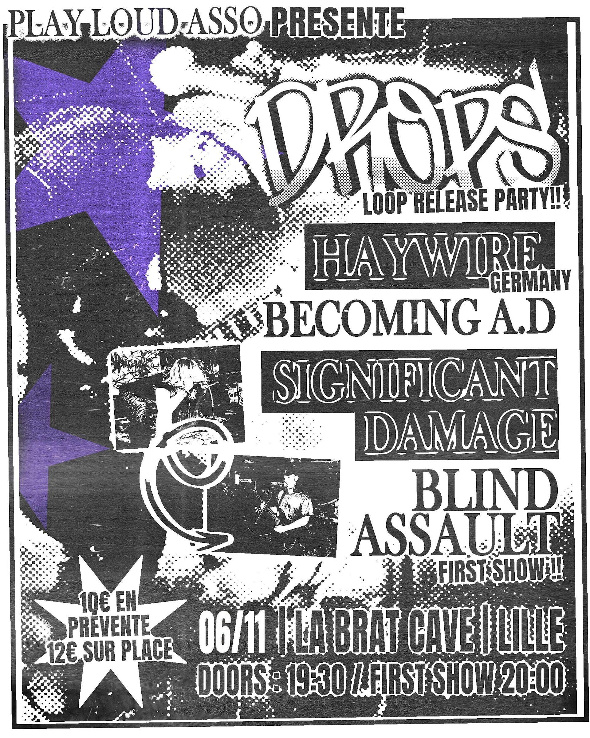 Hardcore Show - Drops, Haywire, Becoming Ad & More Cover