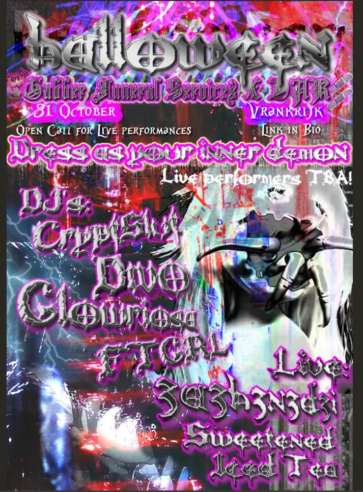 Dar X Gabber Funeral Halloween Special Cover