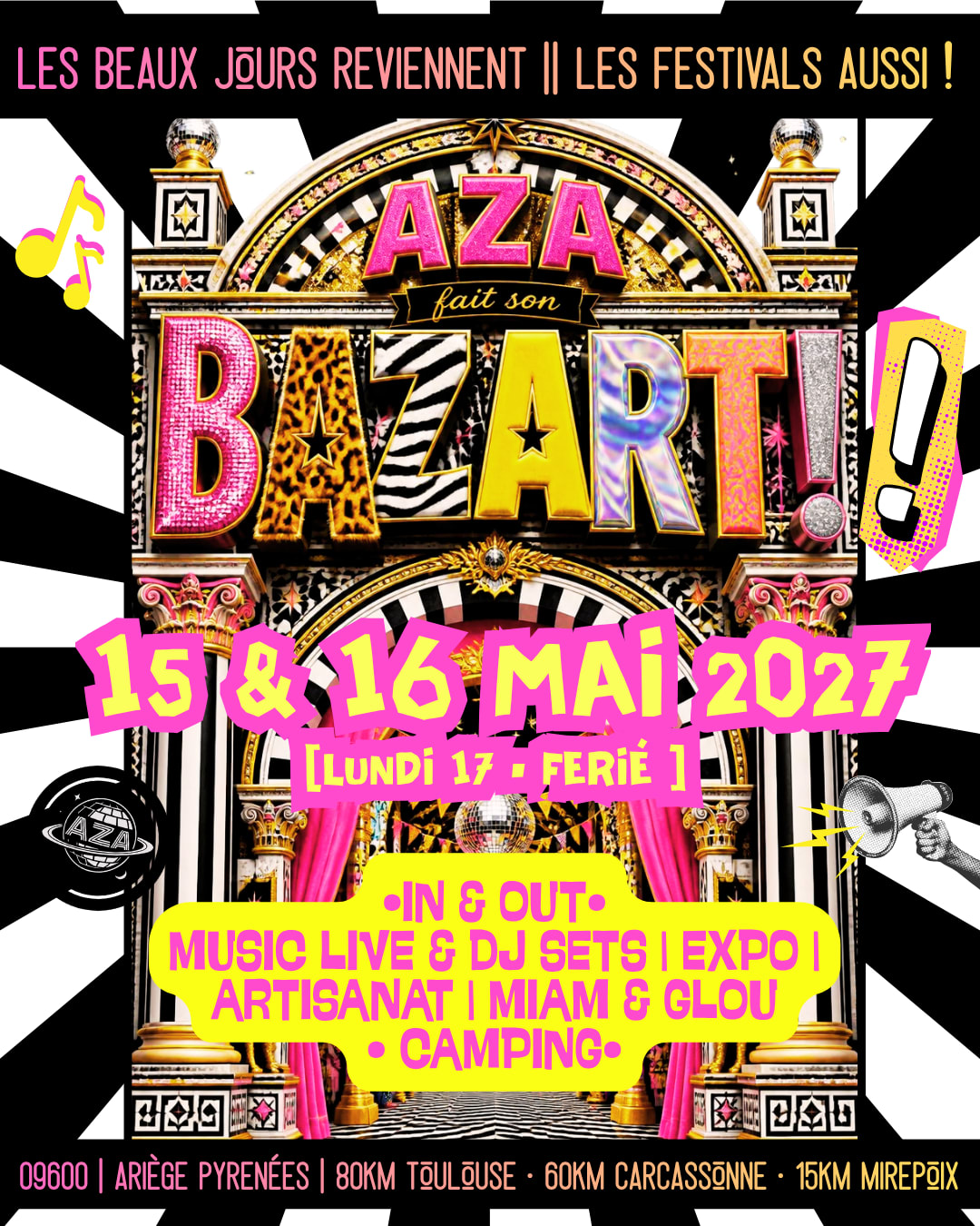 Aza Fait Son Bazart [Art•Music Live & Djsets | Camping] Cover