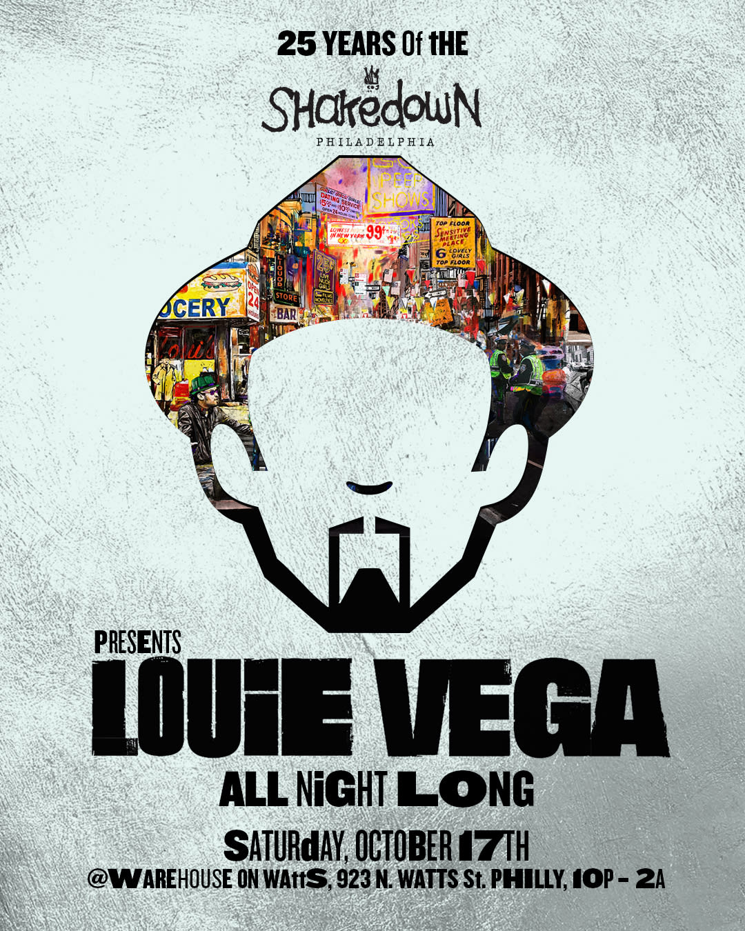 Shakedown 25 Year Anniversary : Louie Vega All Night Long! Cover