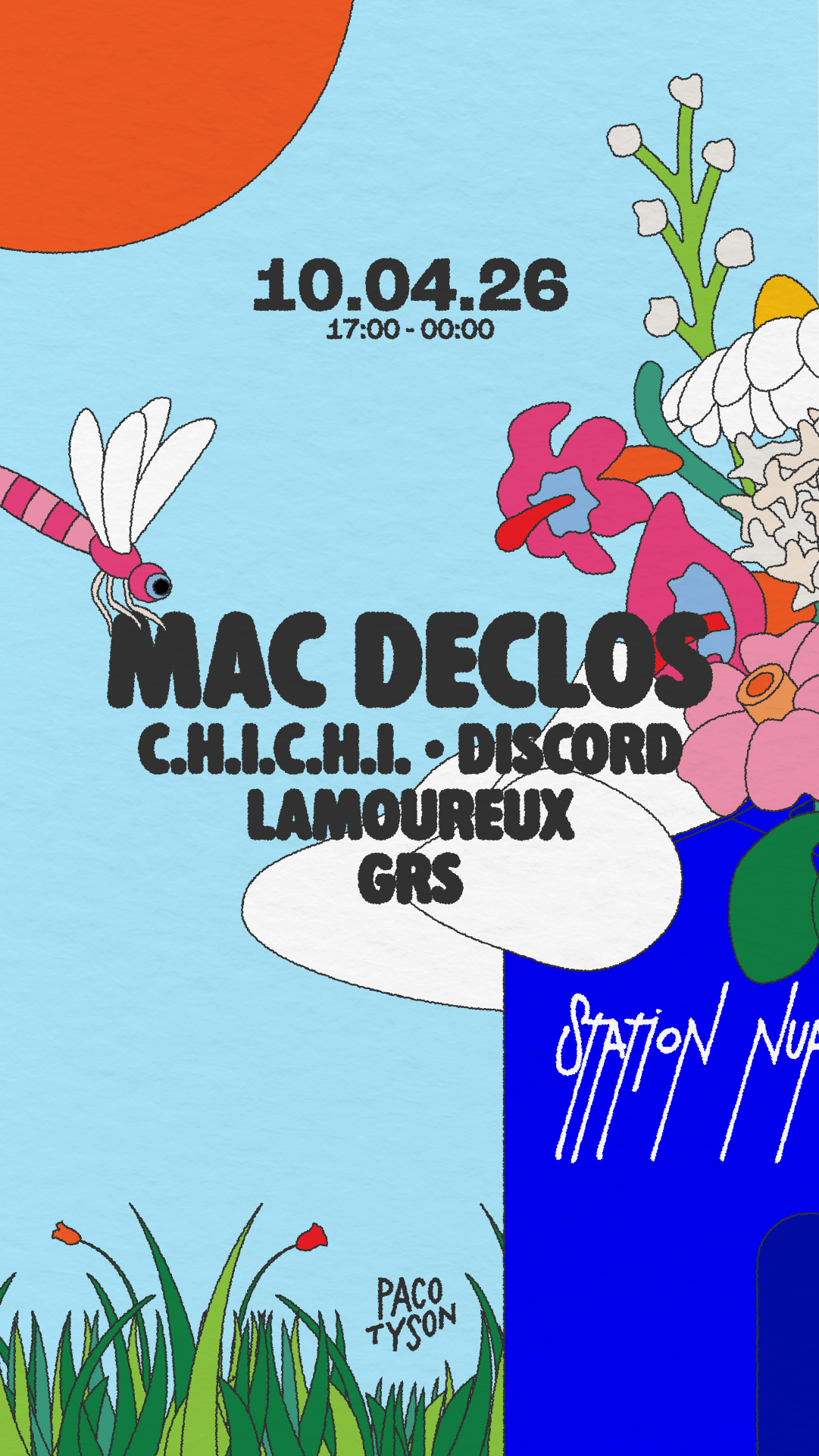 Paco Tyson • Open Air (Gratuit) • Mac Declos + Locals Cover