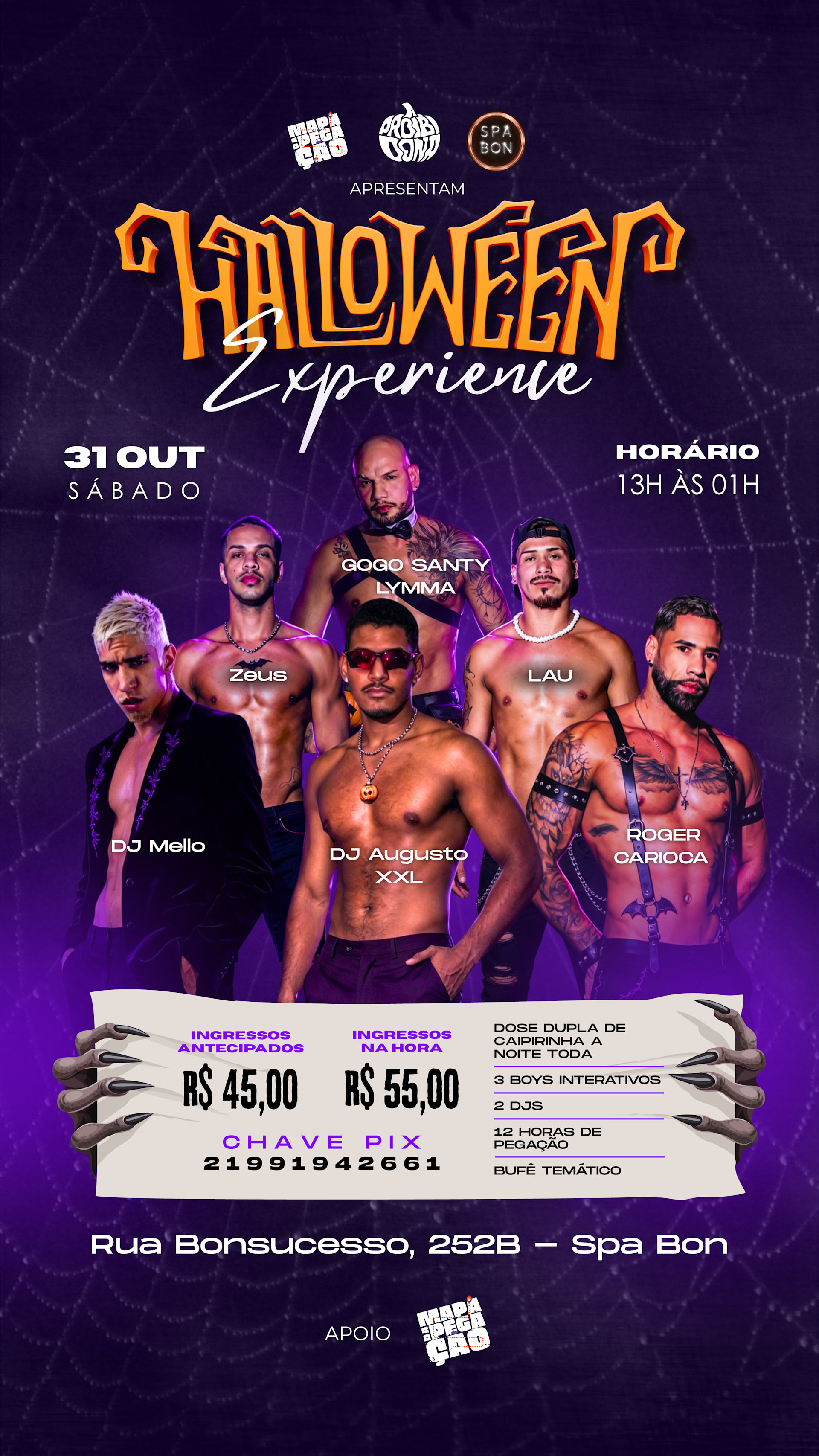 Halloween Experience Proibidona 31\10 SPA BON