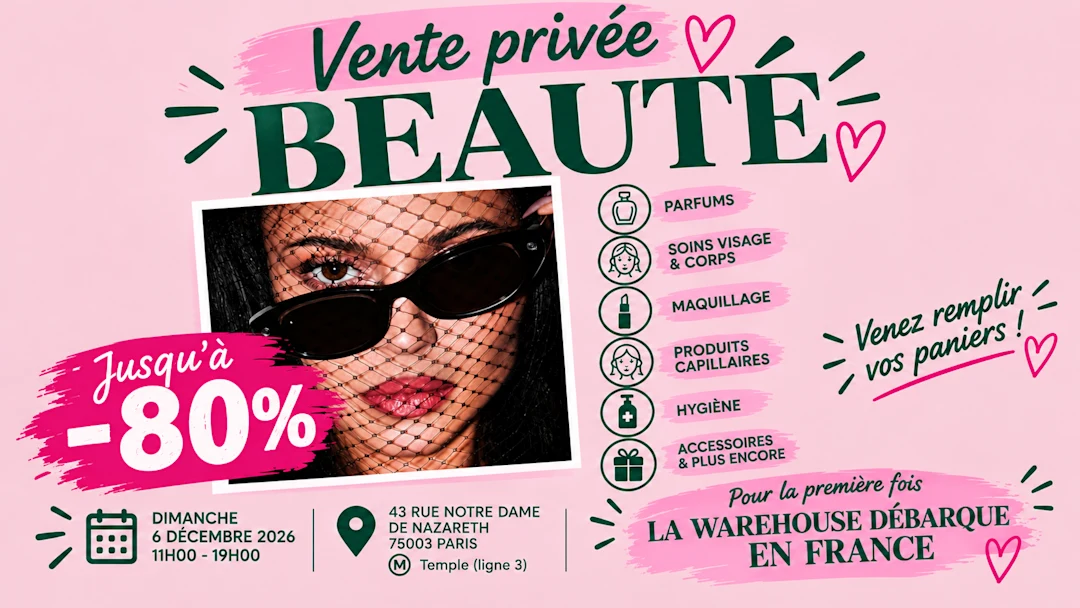 LA WAREHOUSE · 6 déc. 2026 à Paris | Billets et infos