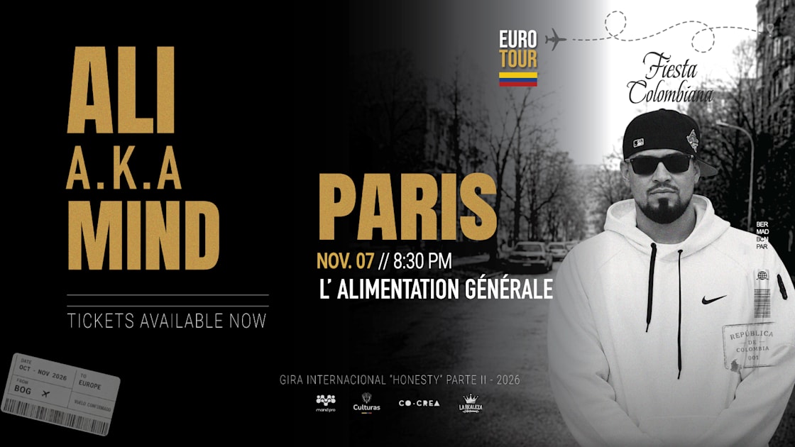 Ali A.K.A Mind En Paris, Paris · Billets Shotgun