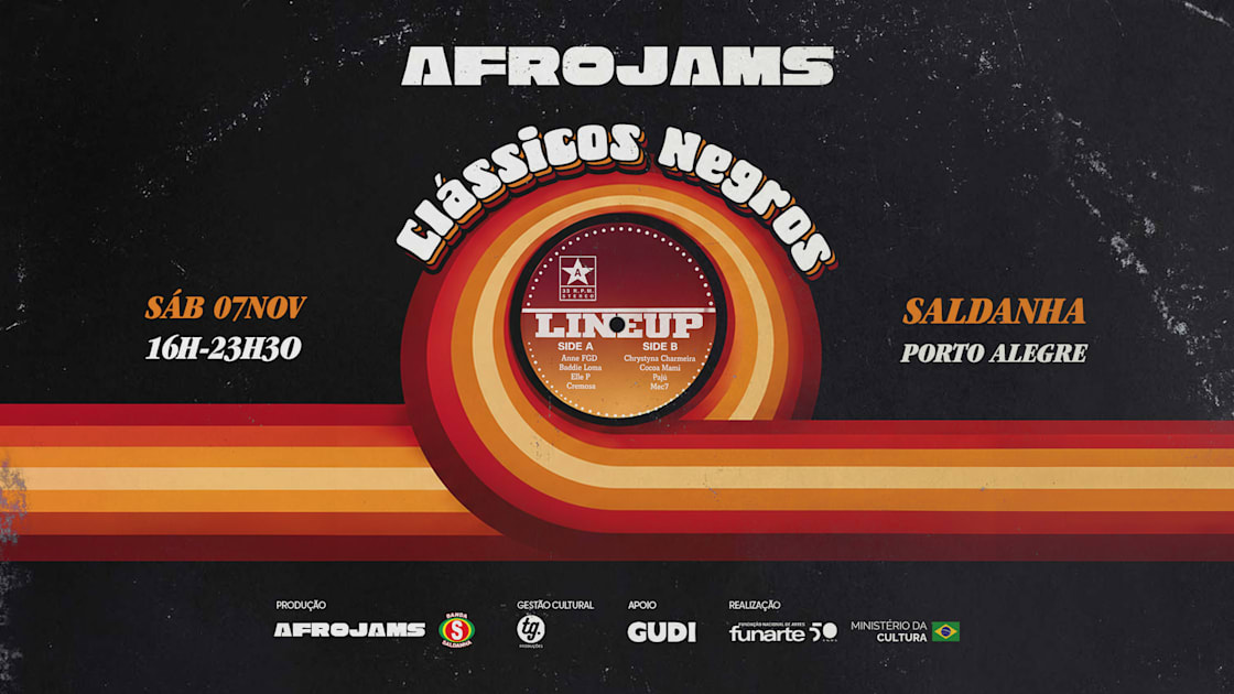 Capa de Afrojams Clássicos Negros