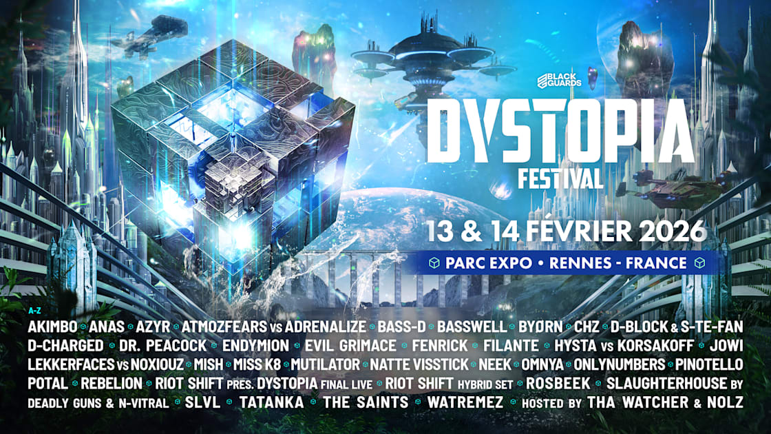 Dynostopia Dystopia 2026 • Rennes, Bruz · Billets Shotgun