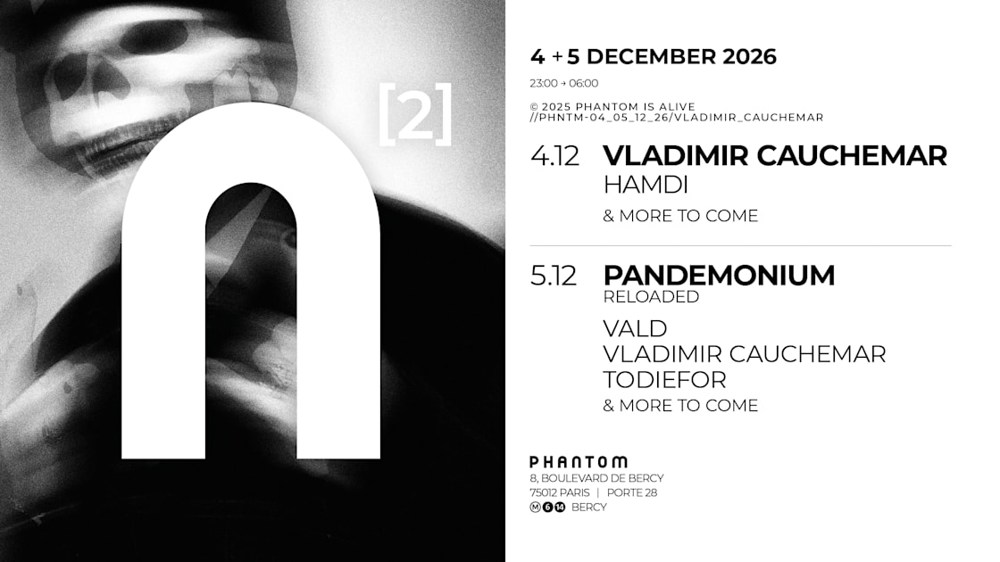Phantom [2] : Vladimir Cauchemar + Pandemonium Reloaded, Paris ...