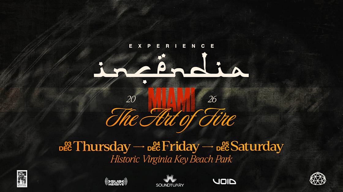Experience Incendia: The Art Of Fire 2026, Miami · Shotgun Tickets