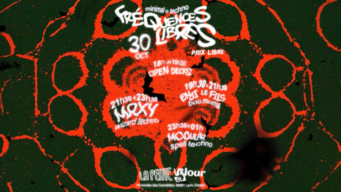 Velour Présente Fréquences Libres