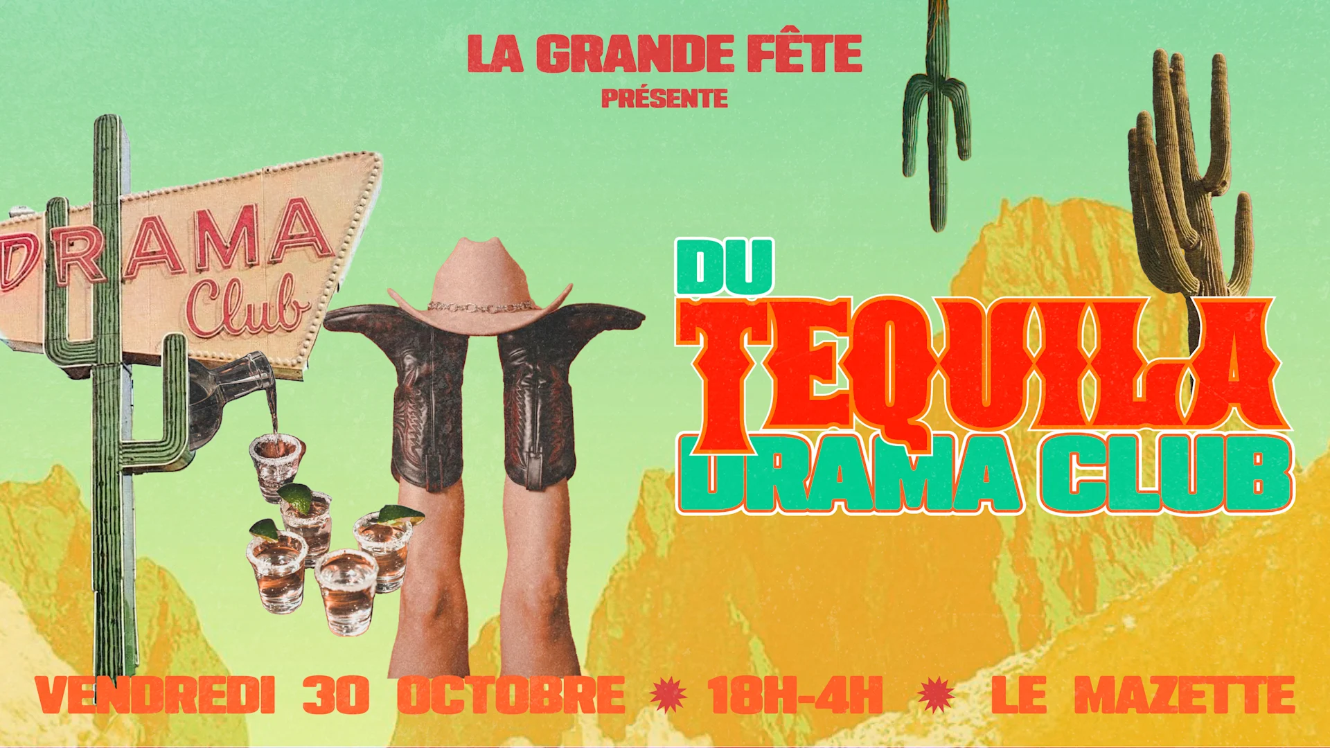 La Grande Fête Du Tequila Drama Club Avec Joe Lewandowski