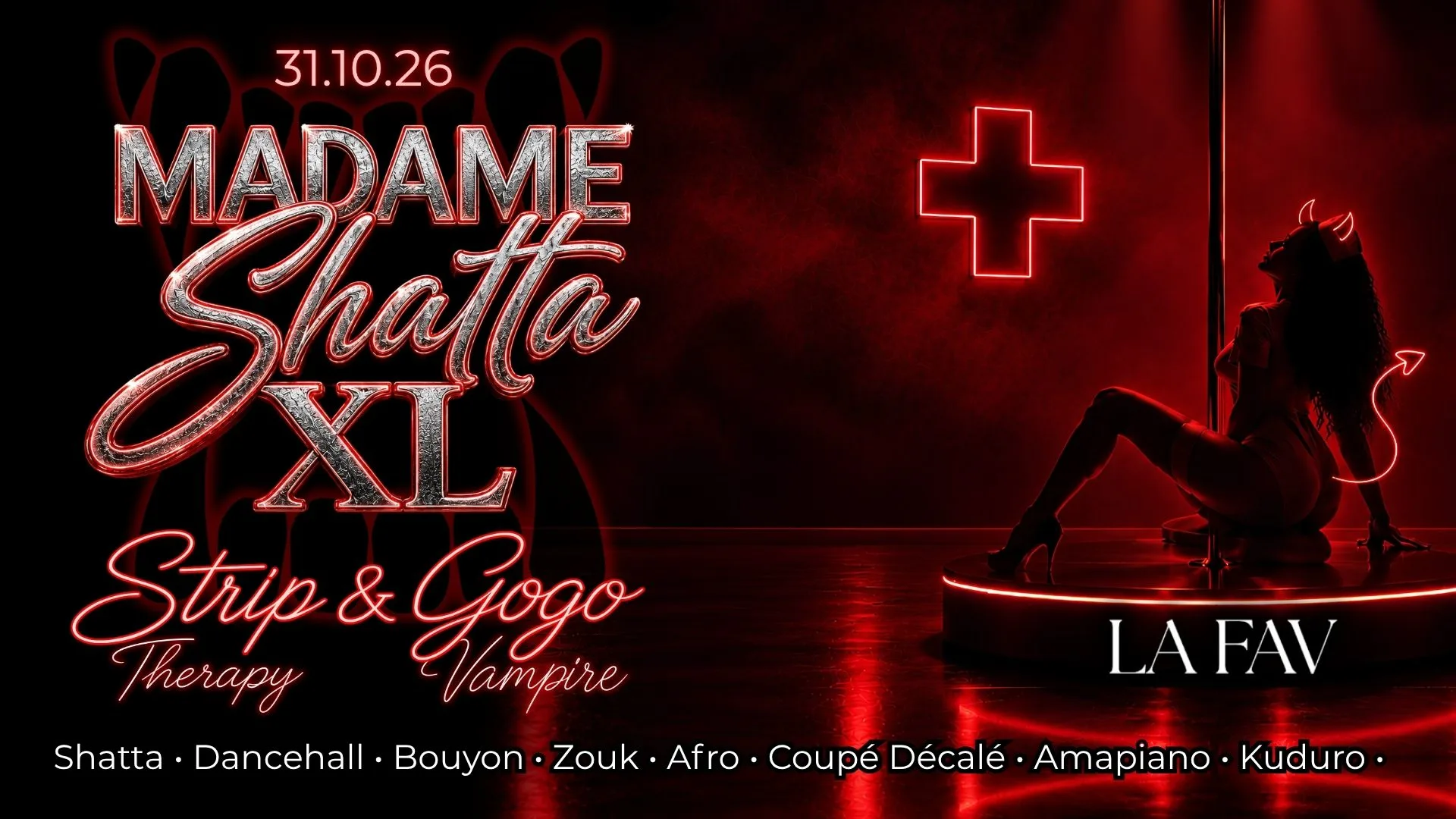 Madame Shatta XL III : Striptherapy & Vampires-Gogo