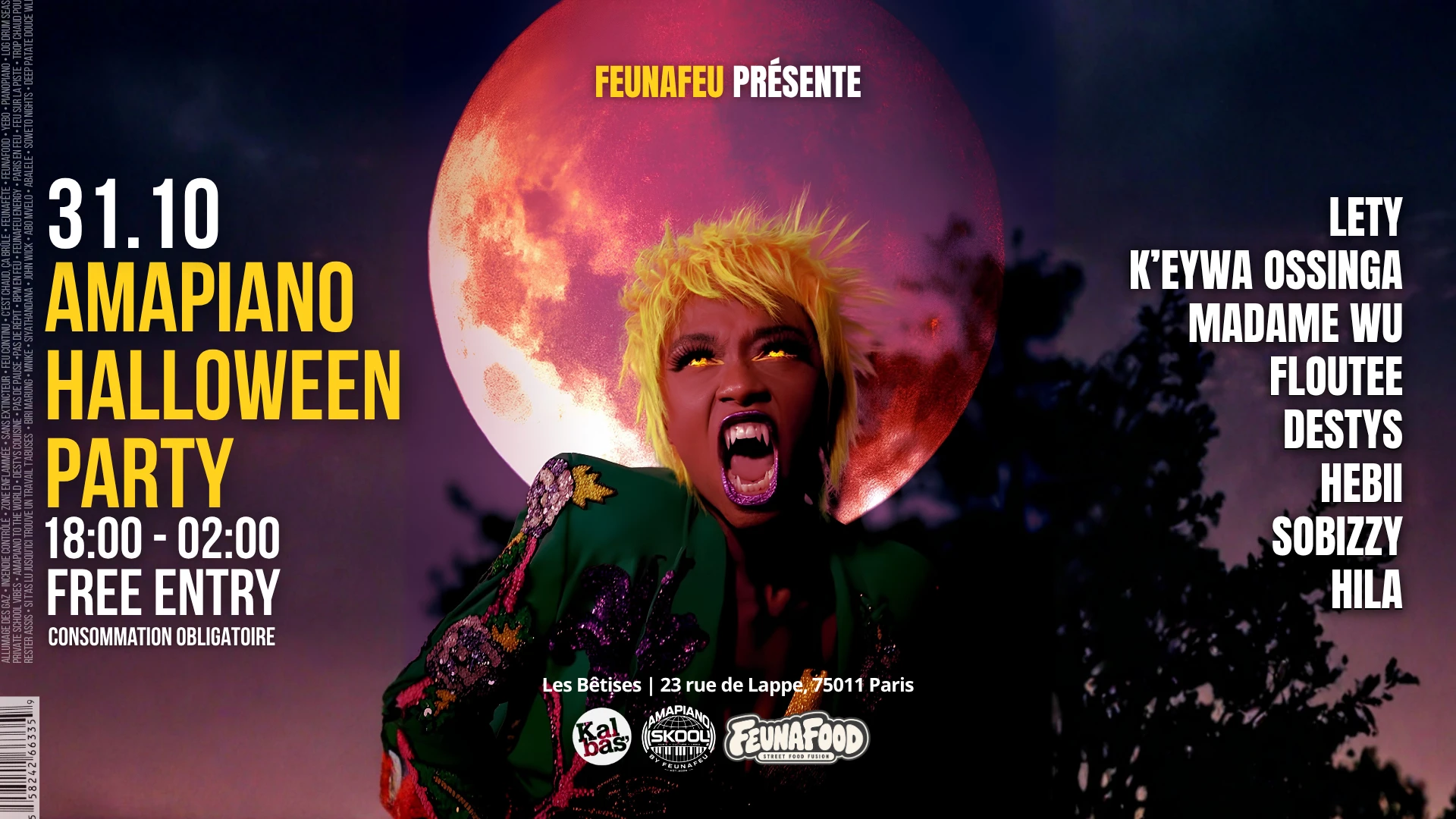 Amapiano Halloween Party