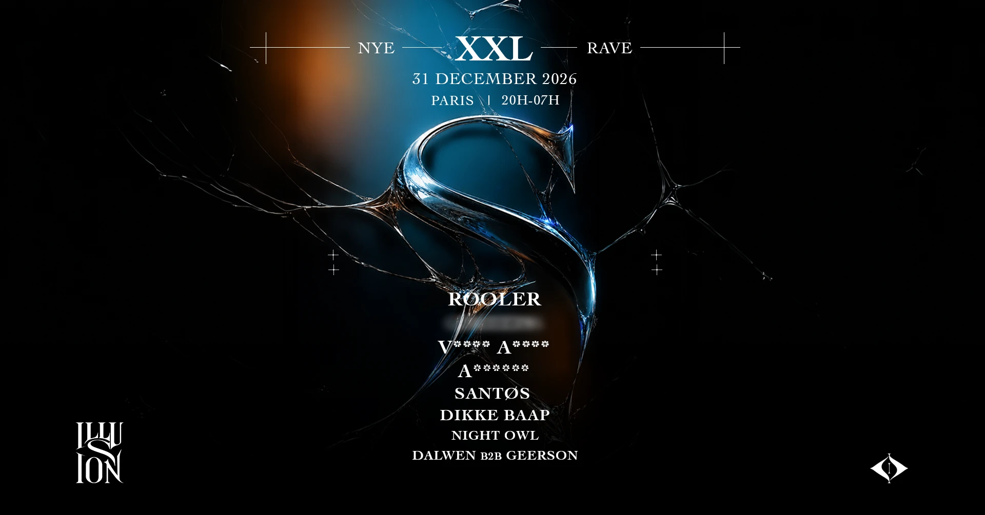 Illusion Nye Xxl Rave :  Rooler Santos Dikke Baap....