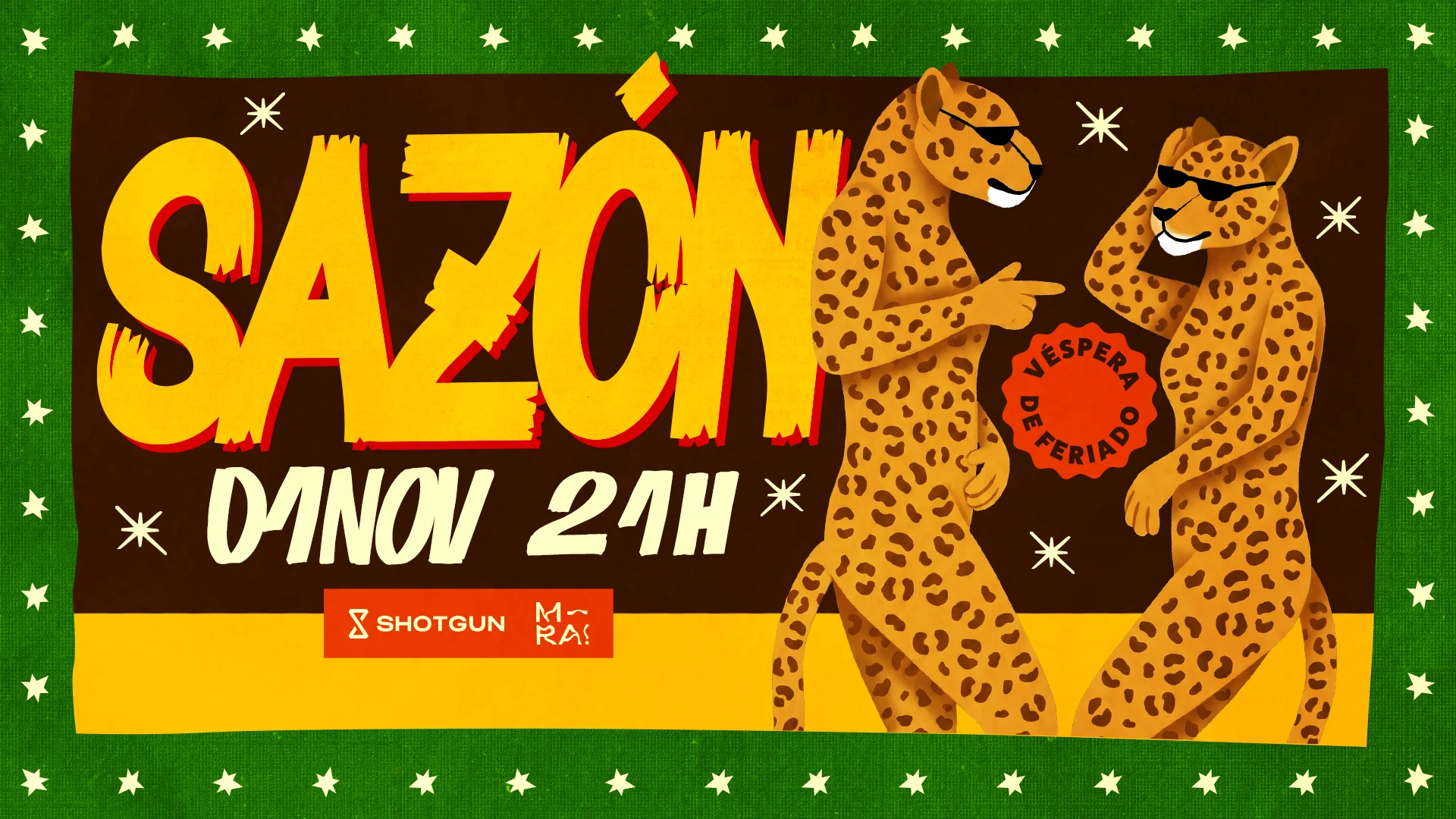 Sazón #7 01/11 (Véspera De Feriado)