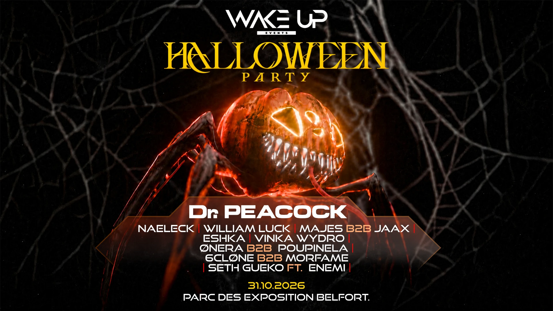 Wake Up Family - Halloween Parc Des Expos