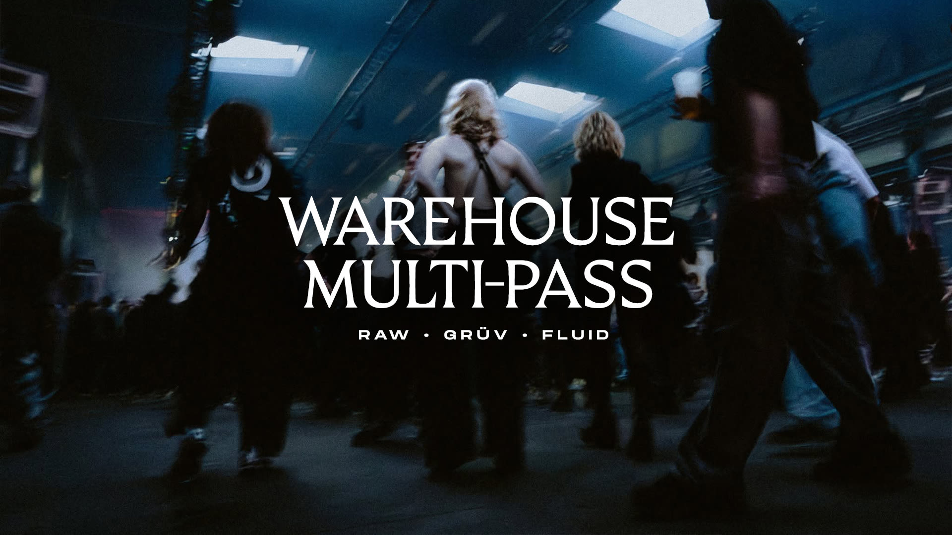 Warehouse Multi-Pass • 1, 3 Ou 5 Events