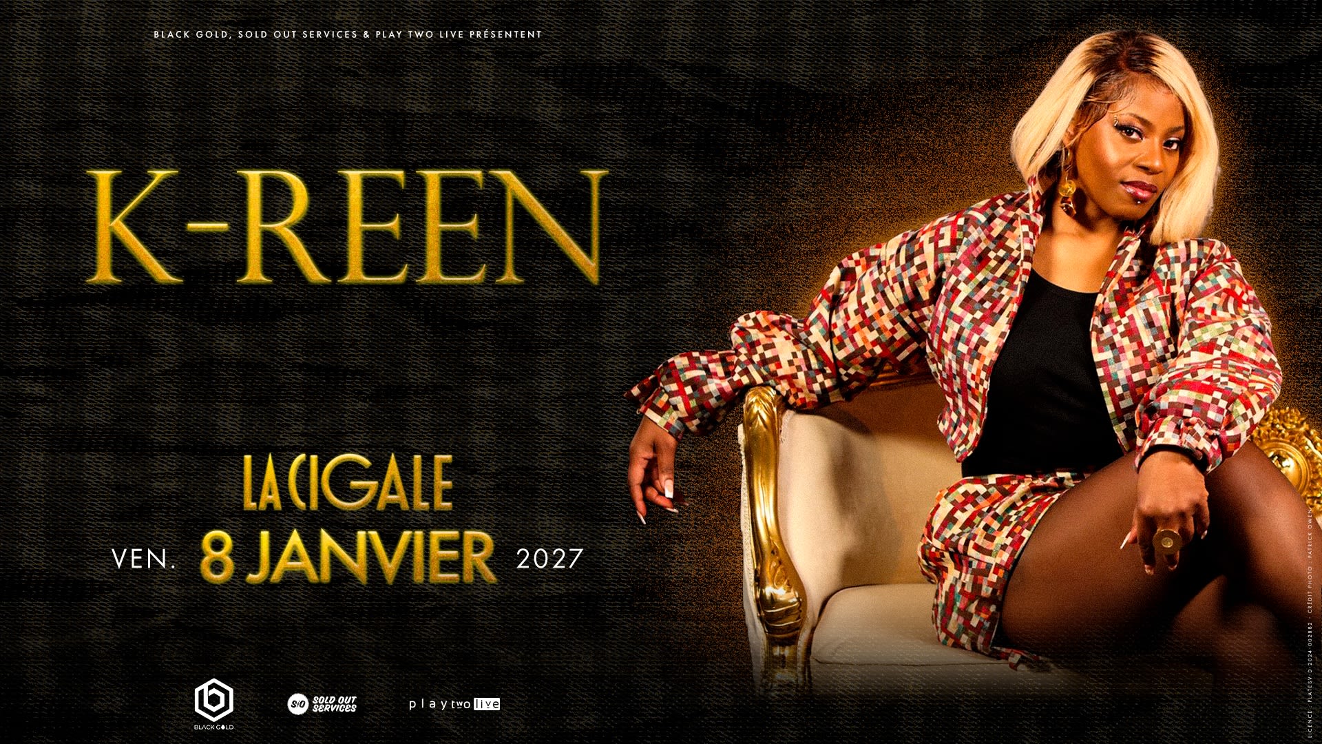 K-REEN à la Cigale - Paris