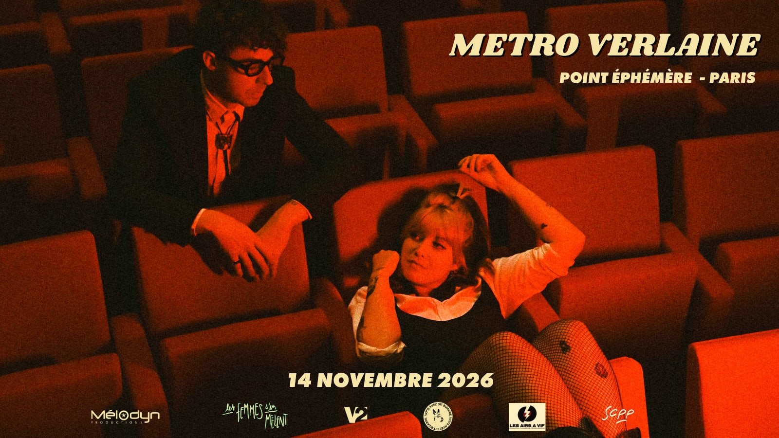 Les Femmes s'en mêlent : Metro Verlaine + Guest