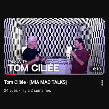 Tom Ciliée ITW · [MIA MAO TALKS]