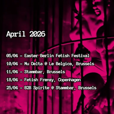 Where to find me in April