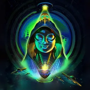 Santa Alien Halloween Trance Party
