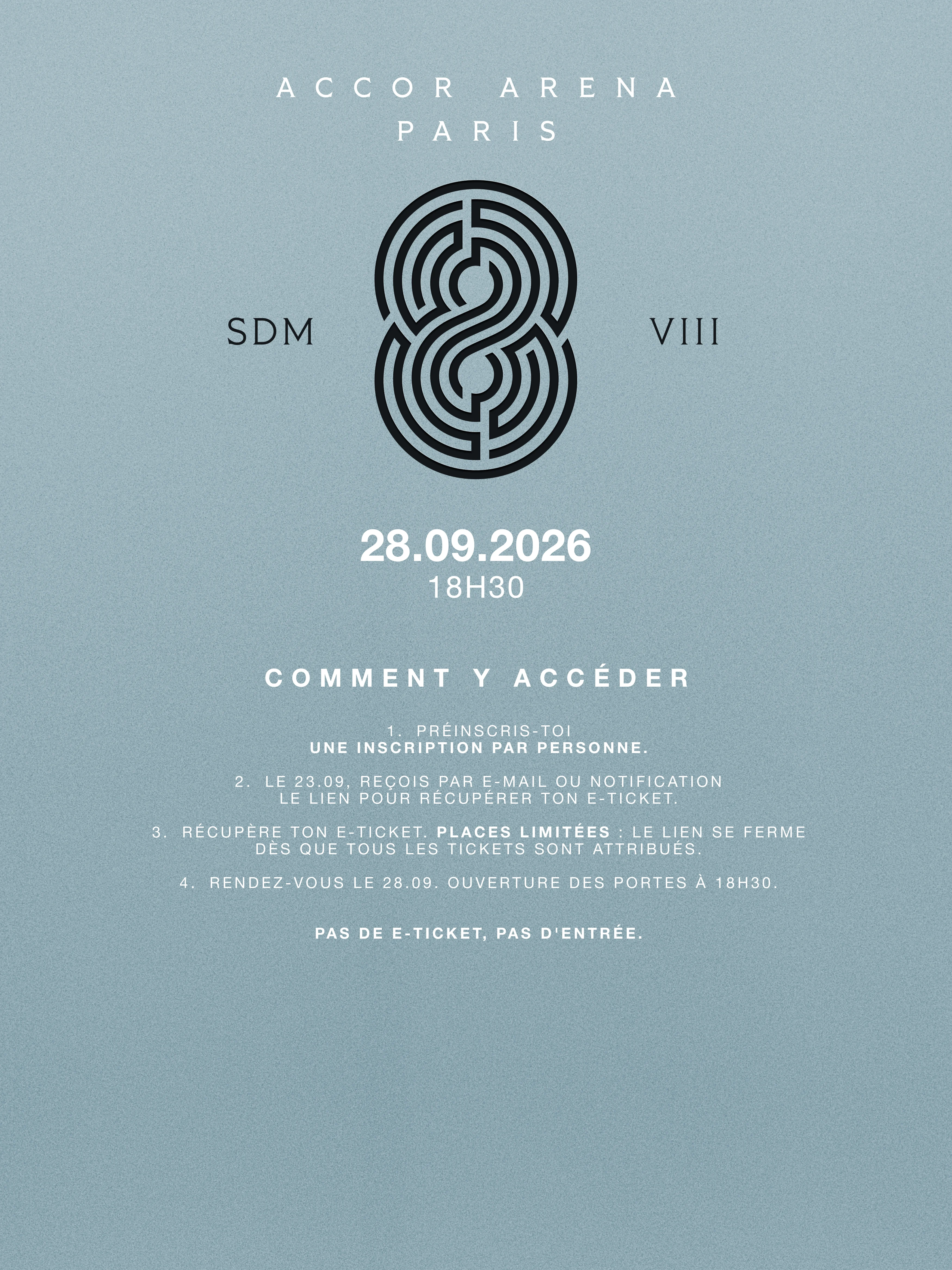 Sdm Watch Party Accor Arena 28.09.26