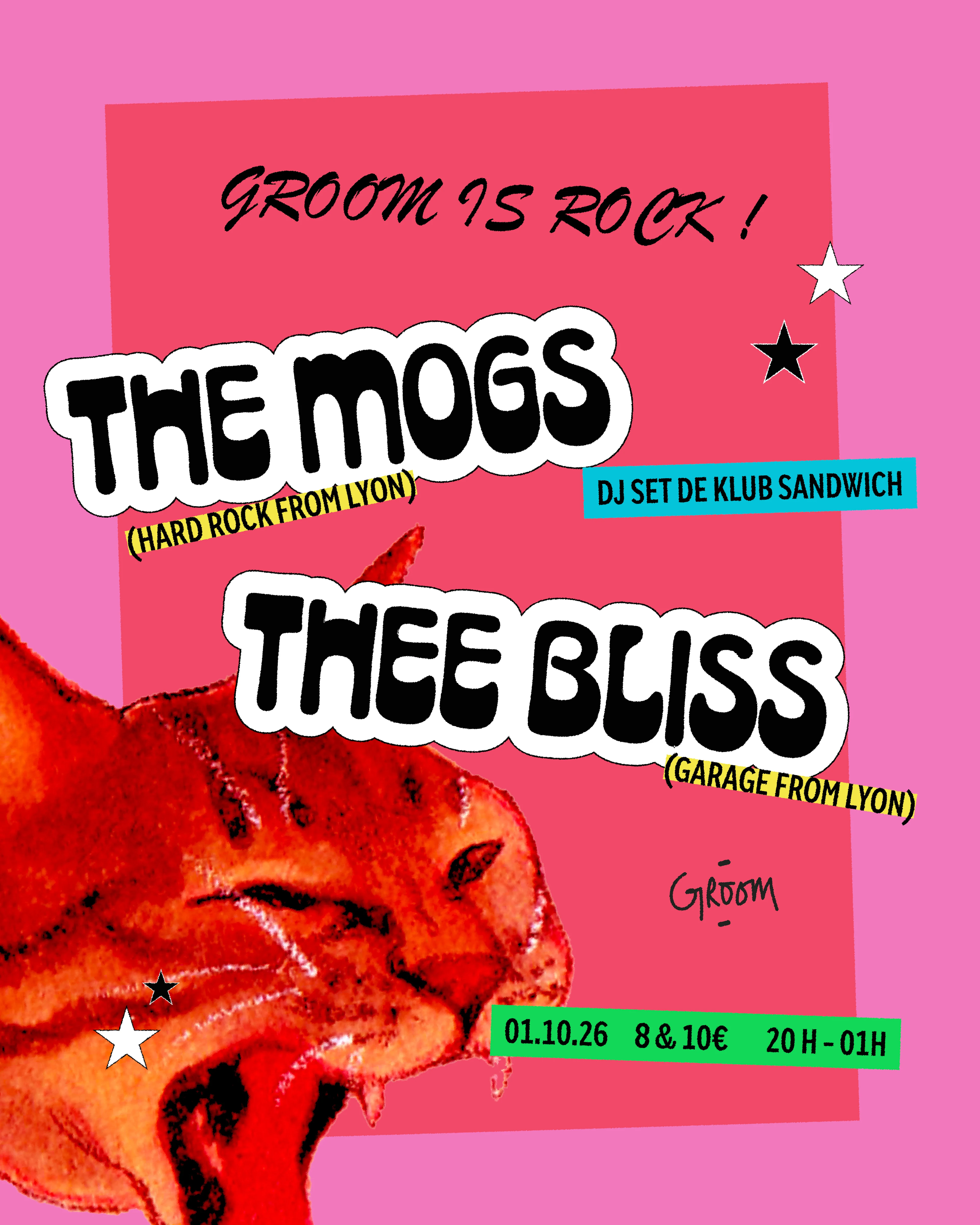 The Mogs + Thee Bliss + Dj Set Klub Sandwitch