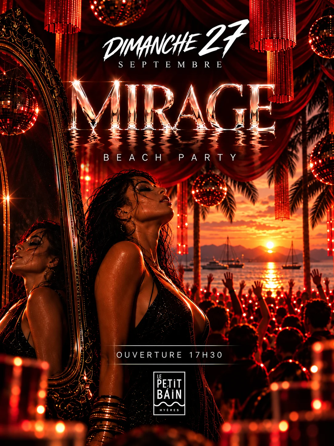 Mirage — Beach Party • Le Petit Bain