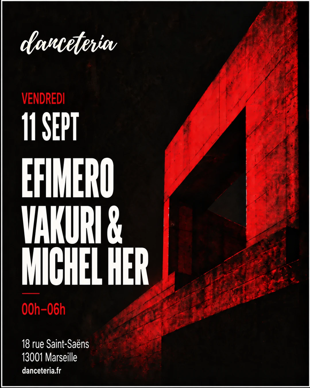 I𝐍di𝐄teri𝐀 W/ Efimero + Vakuri & Michel Her (Mexico)